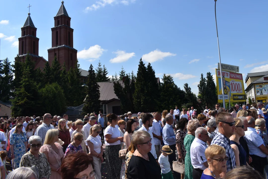 Święto Bożego Ciała w parafii Matki Kościoła w Łukowie