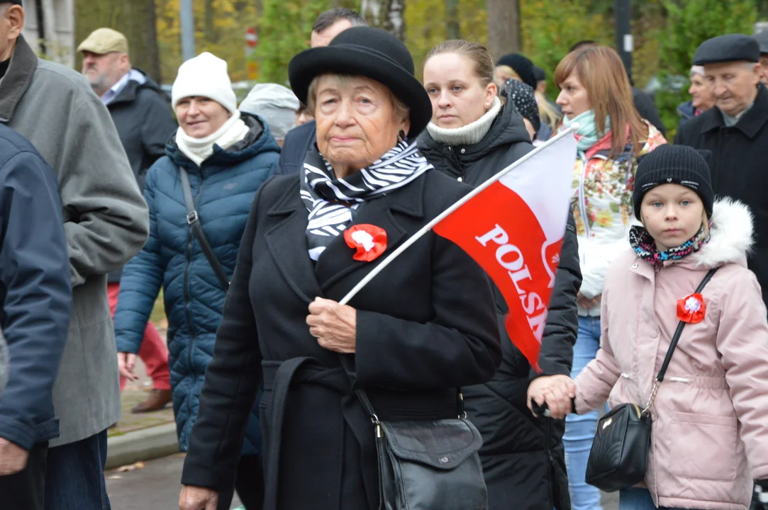 Obchody 105. rocznicy odzyskania niepodległości w Poniatowej