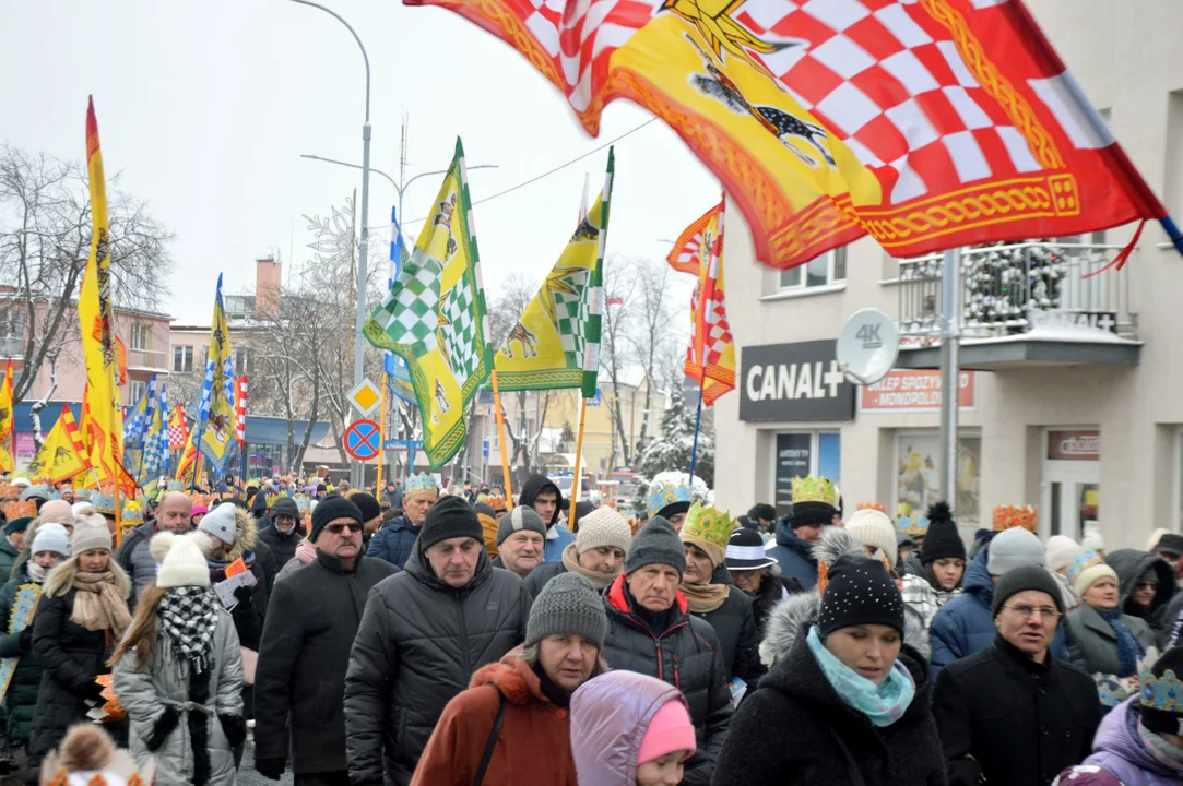 Wędrowaliśmy z Trzema Królami po ulicach Łukowa