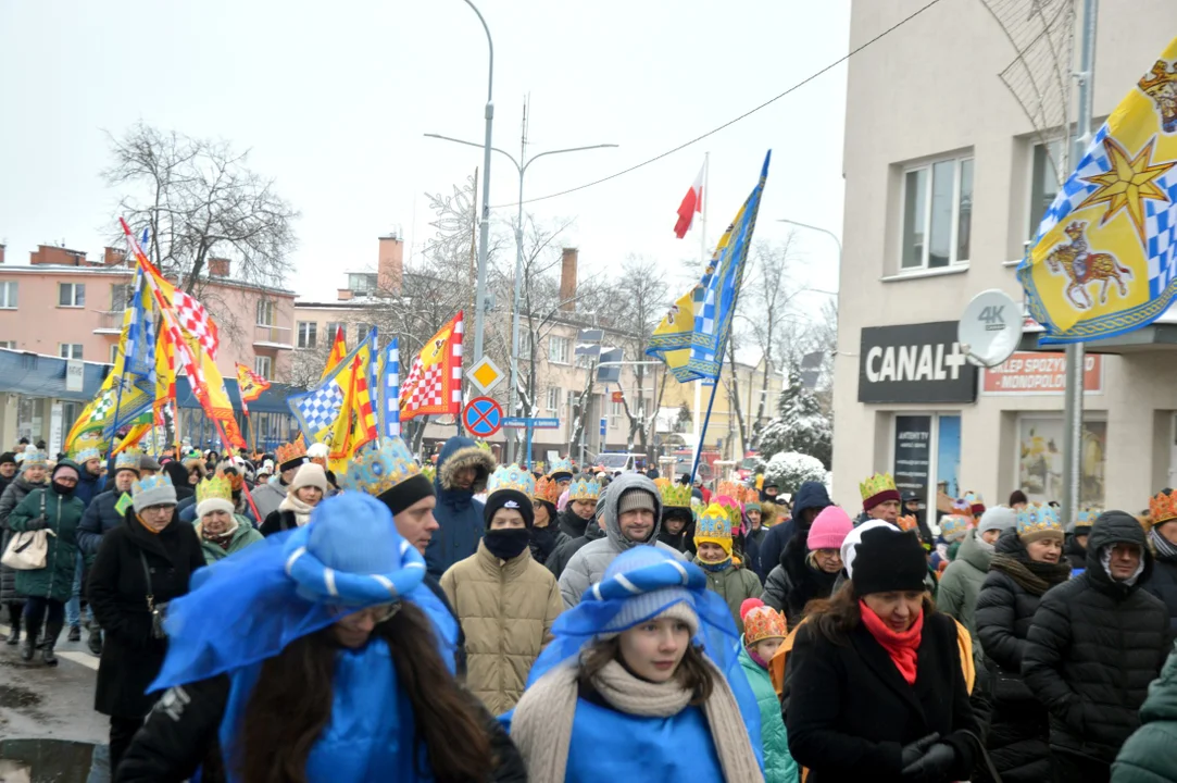 Wędrowaliśmy z Trzema Królami po ulicach Łukowa