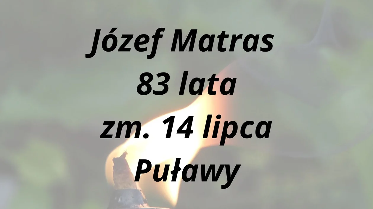 Nekrologi Puławy