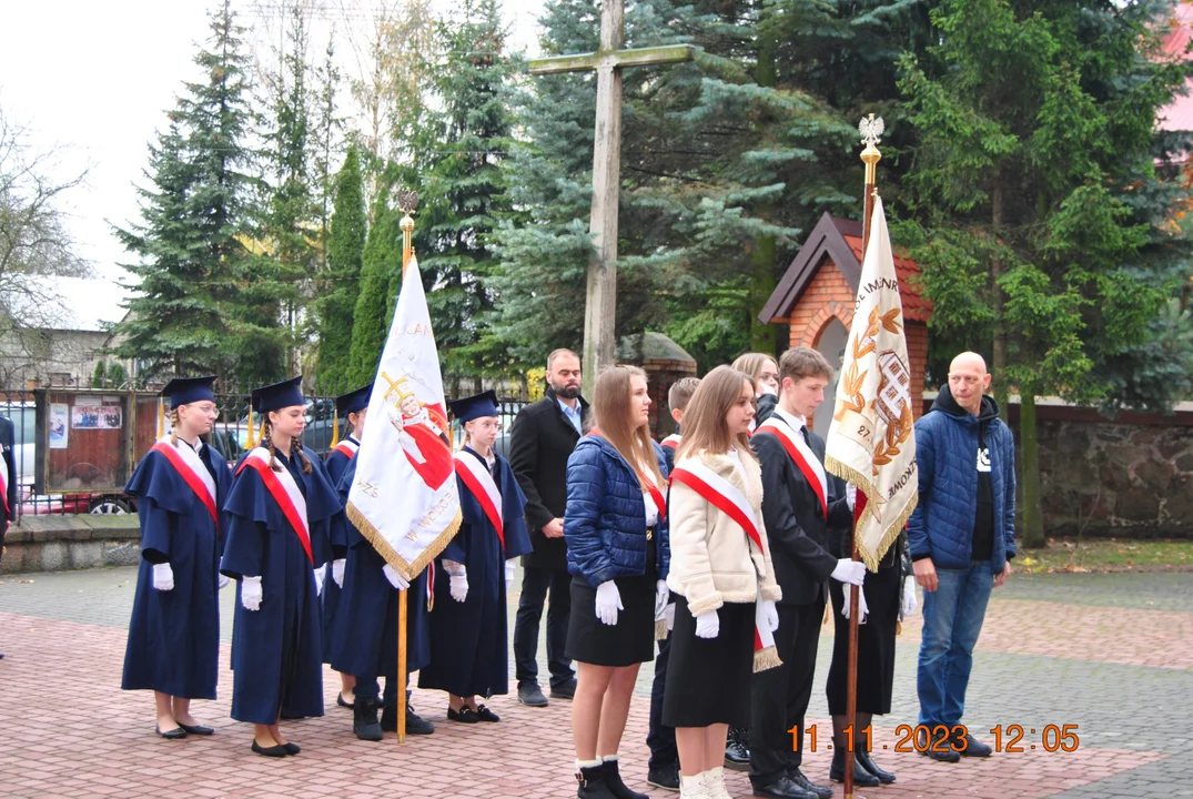 Patriotyczne obchody w gminie Wojcieszków. Mieszkańcy upamiętnili 105. rocznicę odzyskania niepodległości - Zdjęcie główne