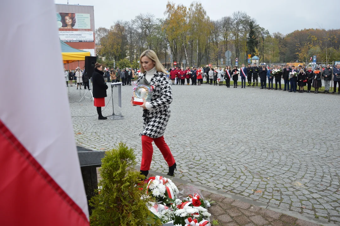 Obchody 105. rocznicy odzyskania niepodległości w Poniatowej