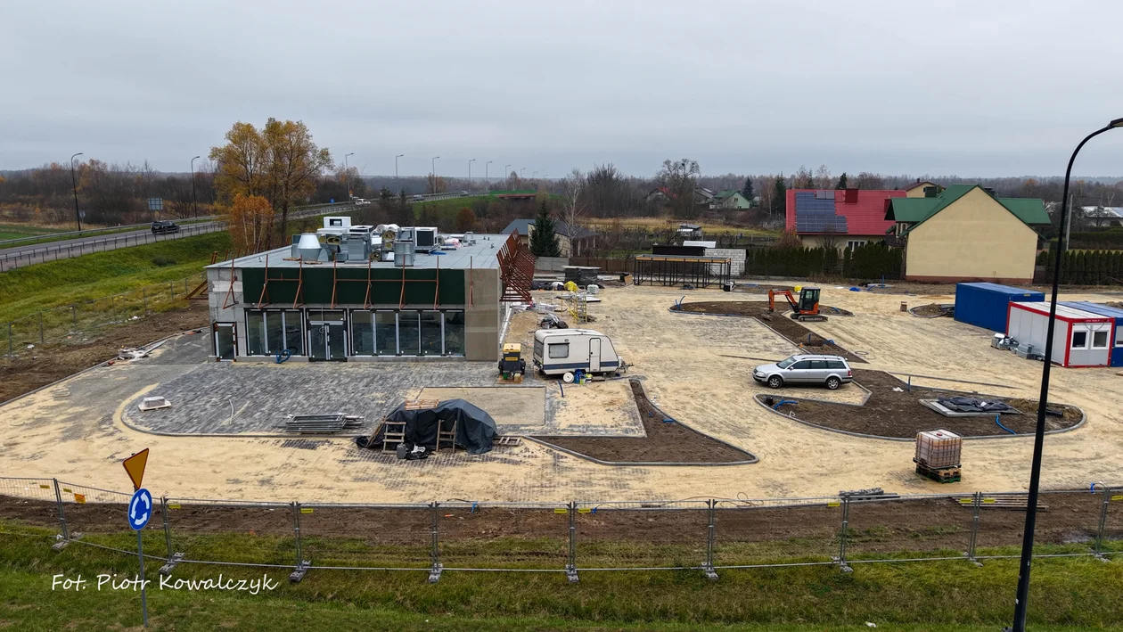 Budowa McDonalds w Biłgoraju