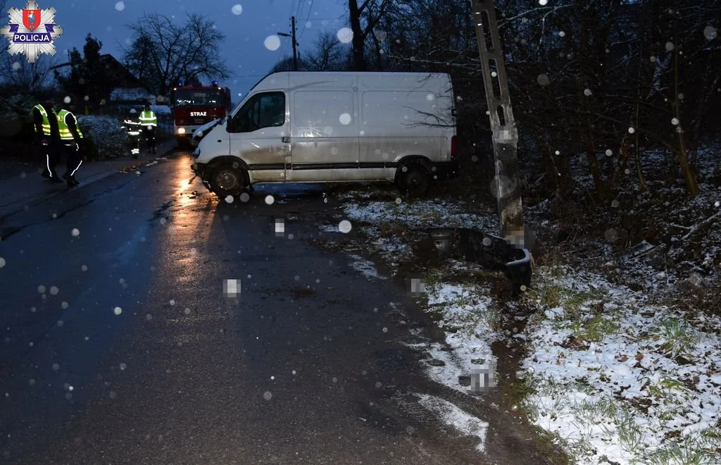 Wypadek w gminie Zwierzyniec (foto) - Zdjęcie główne