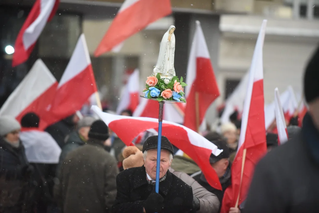 "Protest Wolnych Ludzi" w Warszawie [GALERIA]