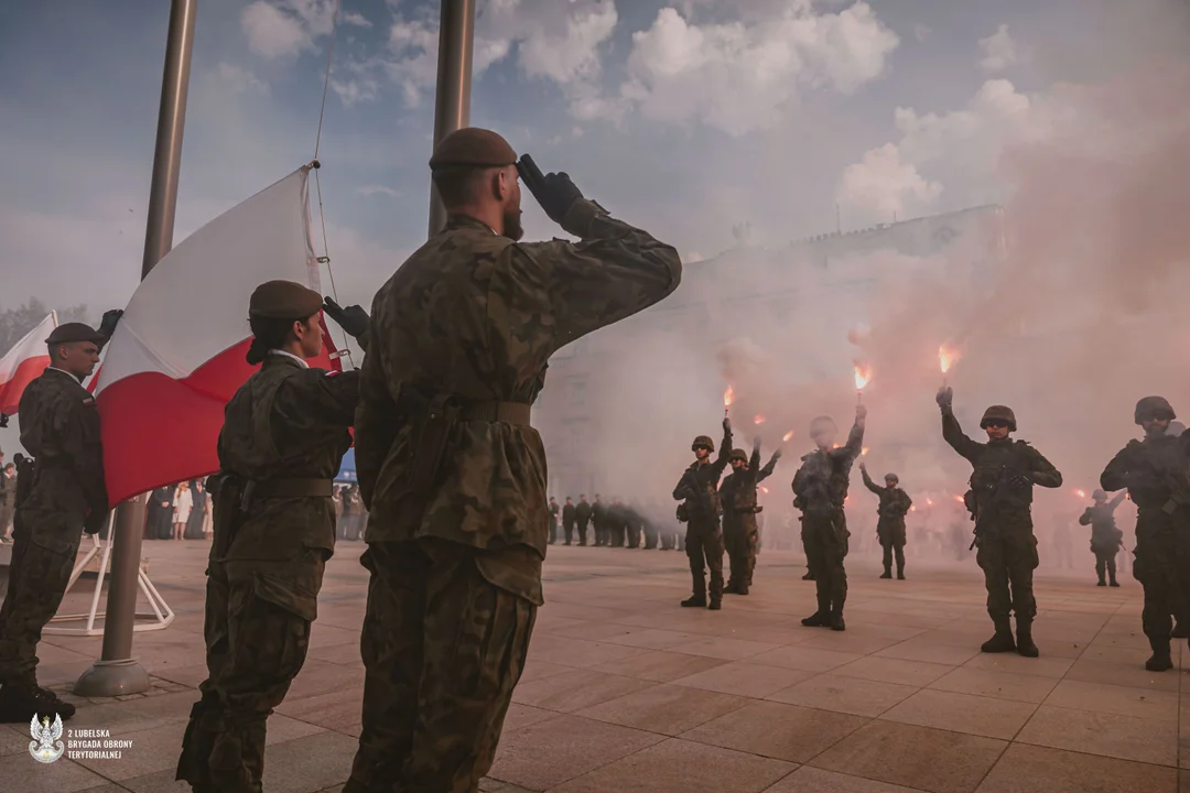 Żołnierze 2 LBOT pamiętają o Powstańcach Warszawskich. Lubelscy terytorialsi włączyli się w rocznicę wybuchu Powstania