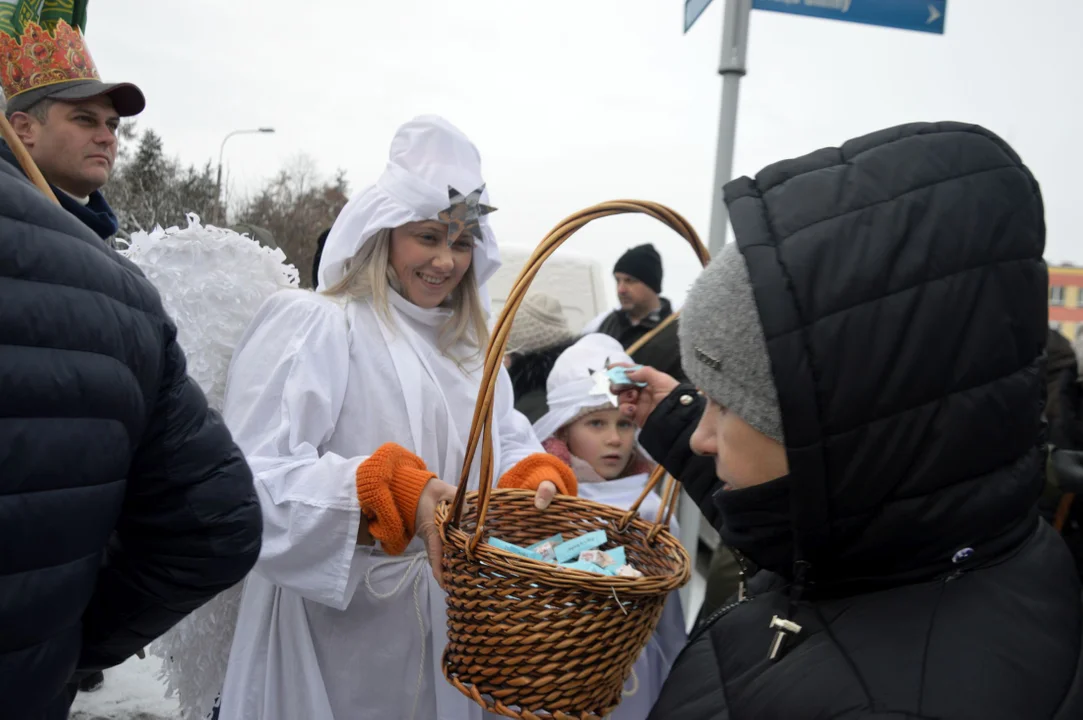 Wędrowaliśmy z Trzema Królami po ulicach Łukowa