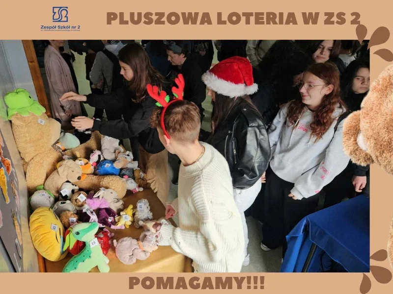 Pluszowa Loteria w ZS nr 2 w Łukowie