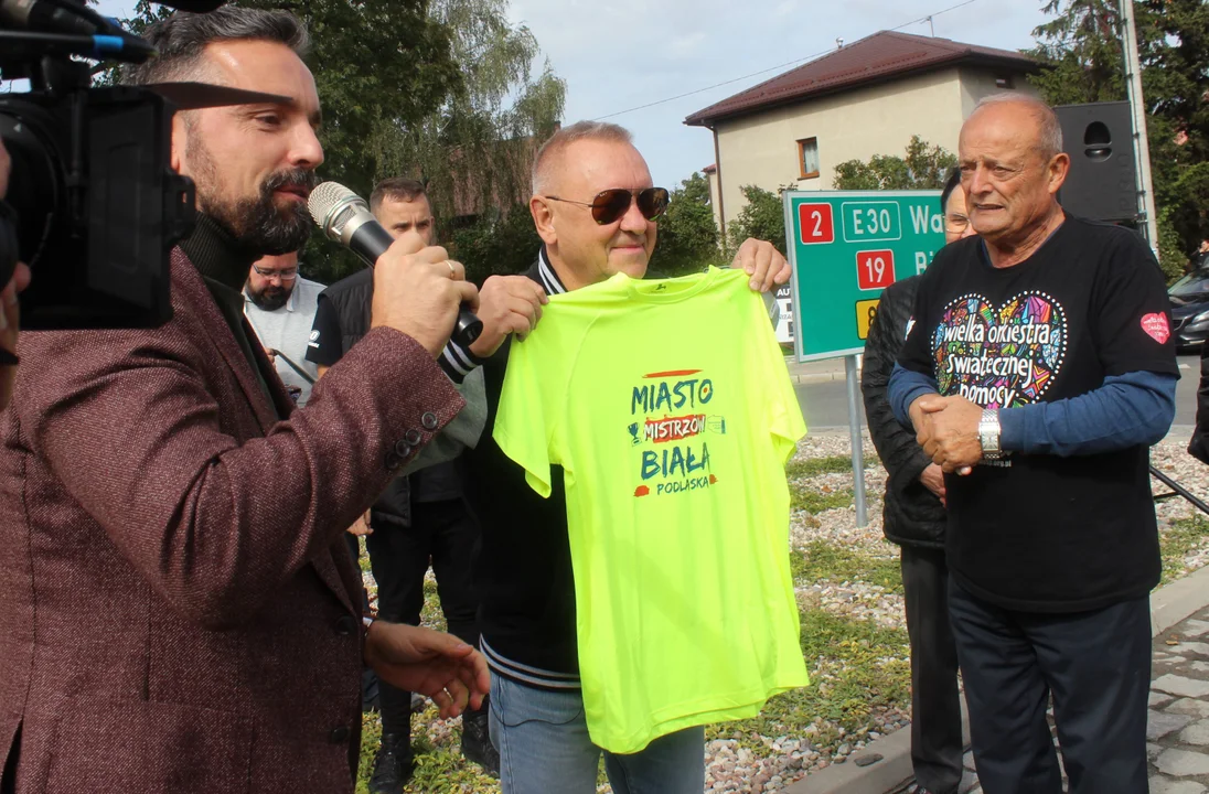 Jerzy Owsiak przyjechał do Białej Podlaskiej