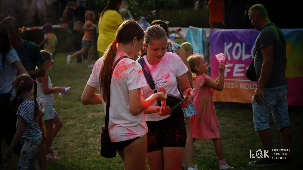 Festiwal Balonów, Baniek Mydlanych i Kolorów w Parku Miejskim w Łukowie