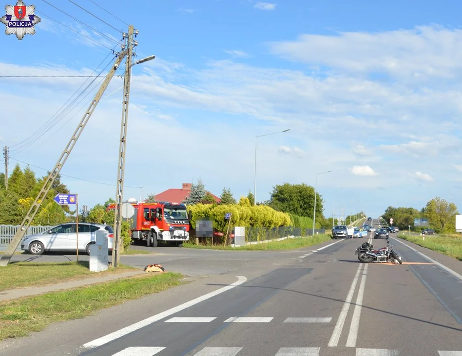 Wypadek gmina Zamość