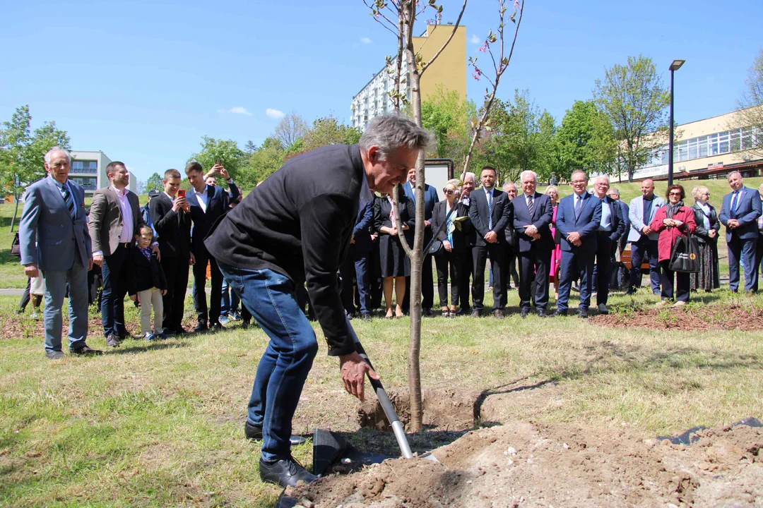 Otwarcie skweru im. Izabelli Sierakowskiej w Lublinie