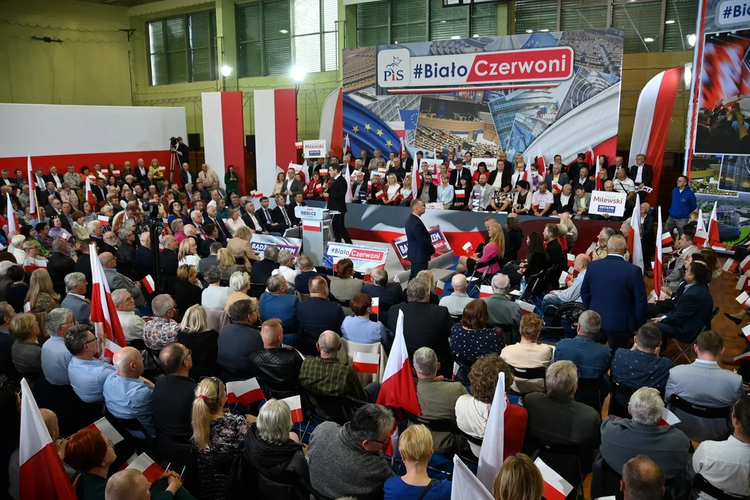 Jarosław Kaczyński w Siedlcach