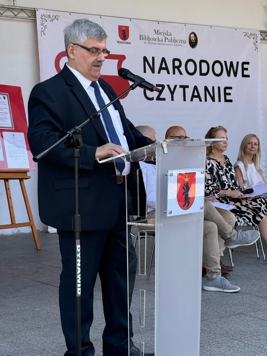 Narodowe czytanie w Łukowie