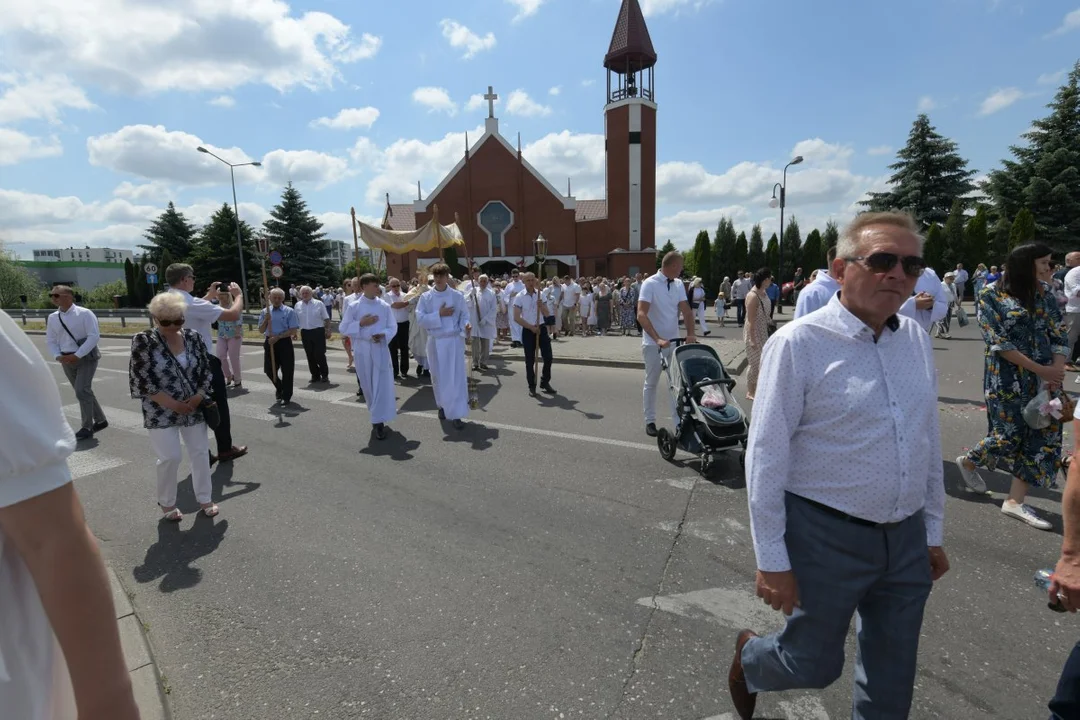 Boże Ciało w Parafii  Świętego Brata Alberta w Łukowie