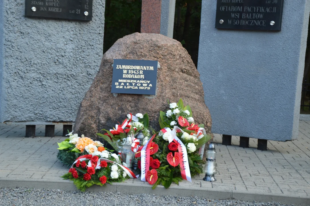 80. rocznica pacyfikacji wsi Bałtów