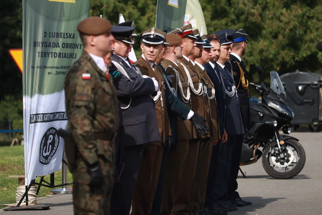 Uroczysta przysięga wojskowa w 2 LBOT