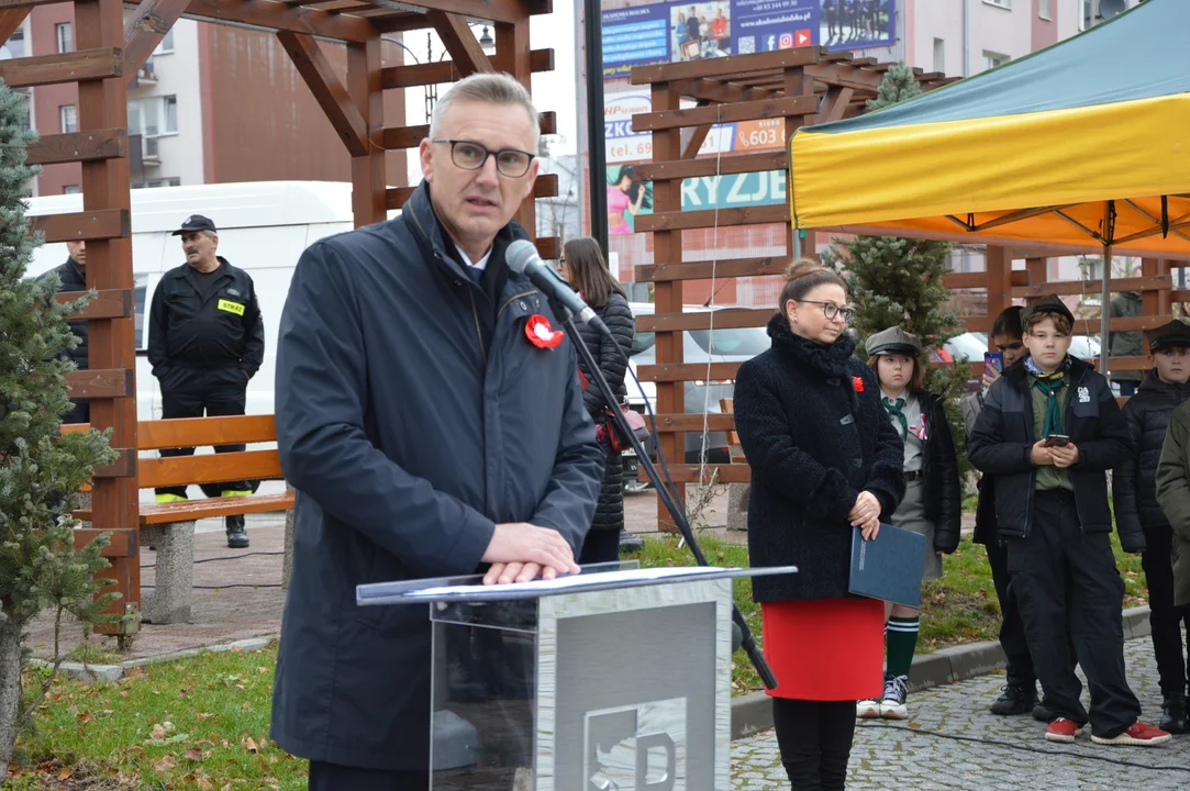 Obchody 105. rocznicy odzyskania niepodległości w Poniatowej