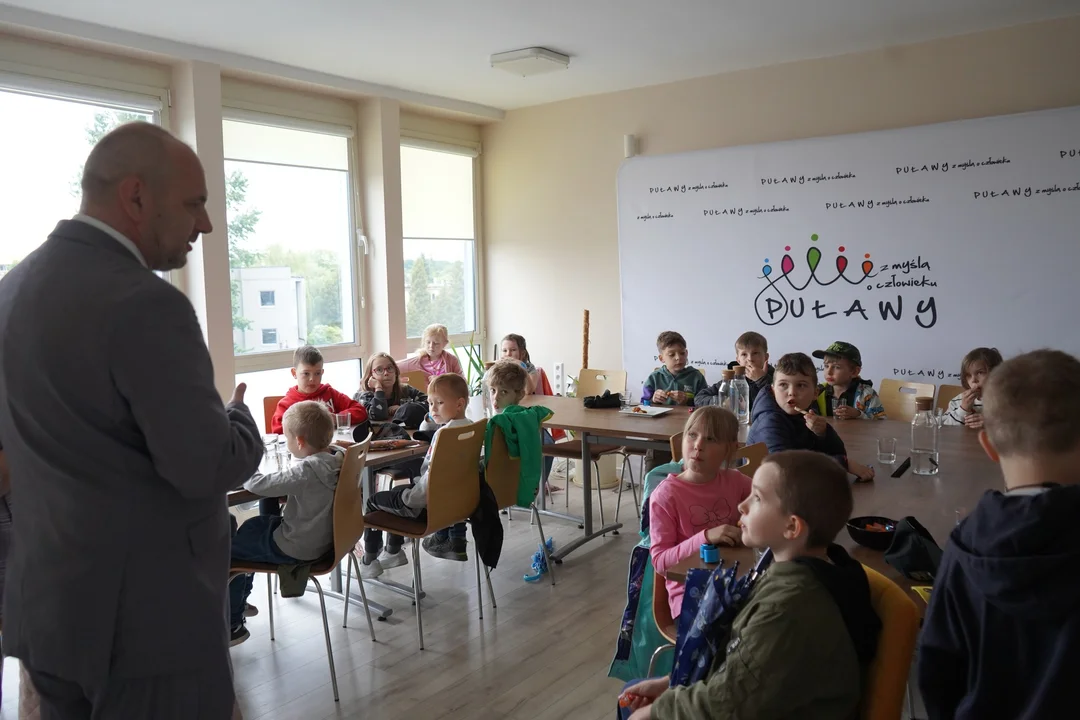 Nawet takich gości przyjmuje prezydent Puław! (zdjęcia)
