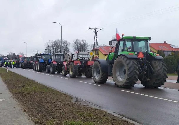 Protest rolników w Parczewie (ZDJĘCIA) - Zdjęcie główne