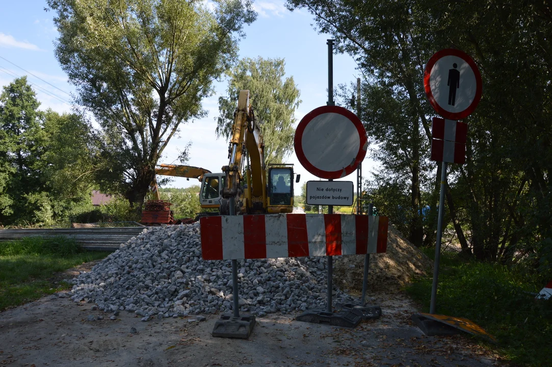 Przebudowa mostu na rzece Leonce