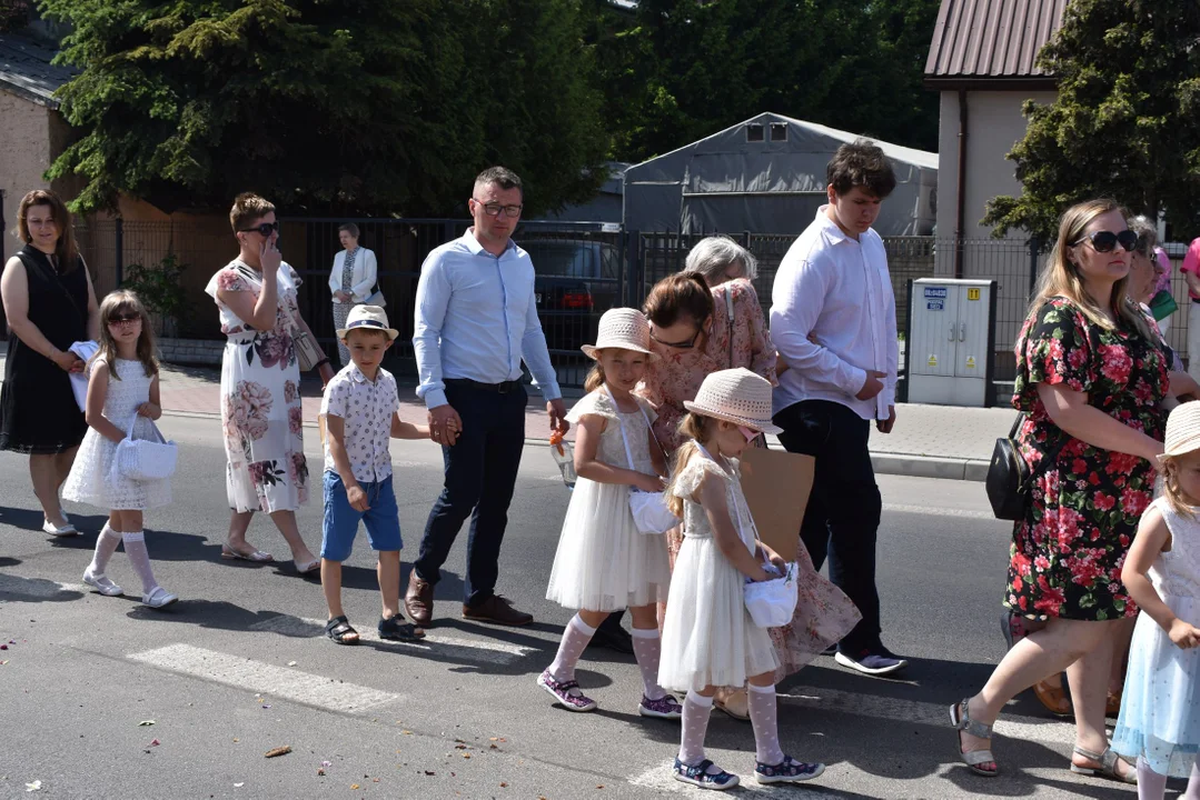 Święto Bożego Ciała w parafii Matki Kościoła w Łukowie