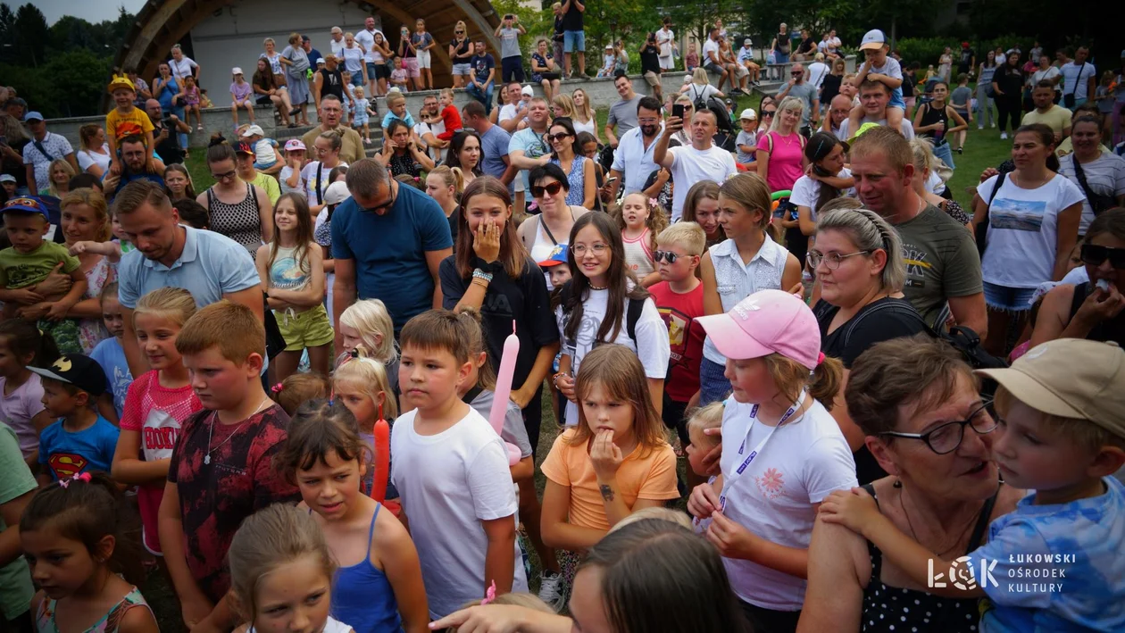 Festiwal Balonów, Baniek Mydlanych i Kolorów w Parku Miejskim w Łukowie