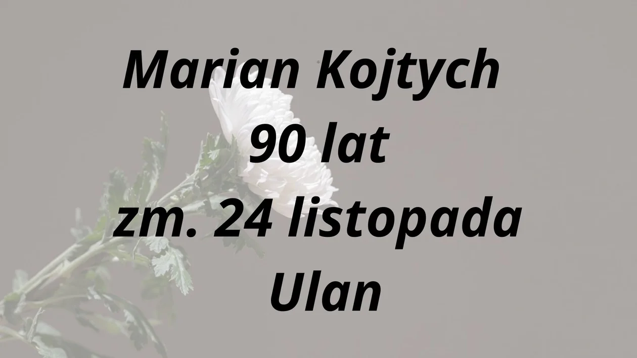 Nekrologi z powiatu radzyńskiego