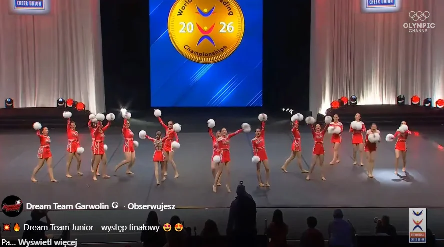 Światowa scena i wielki sukces! Dream Team Junior z Garwolina w TOP 10 na świecie!