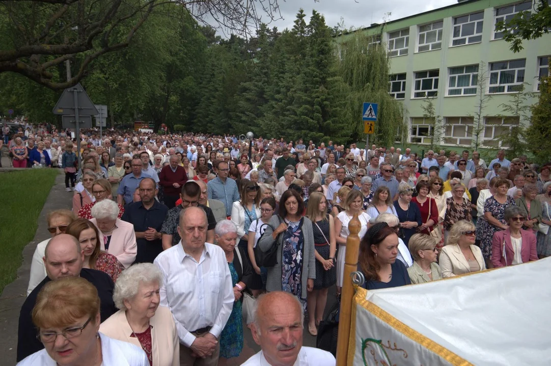 Procesja  Bożego Ciała w Puławach