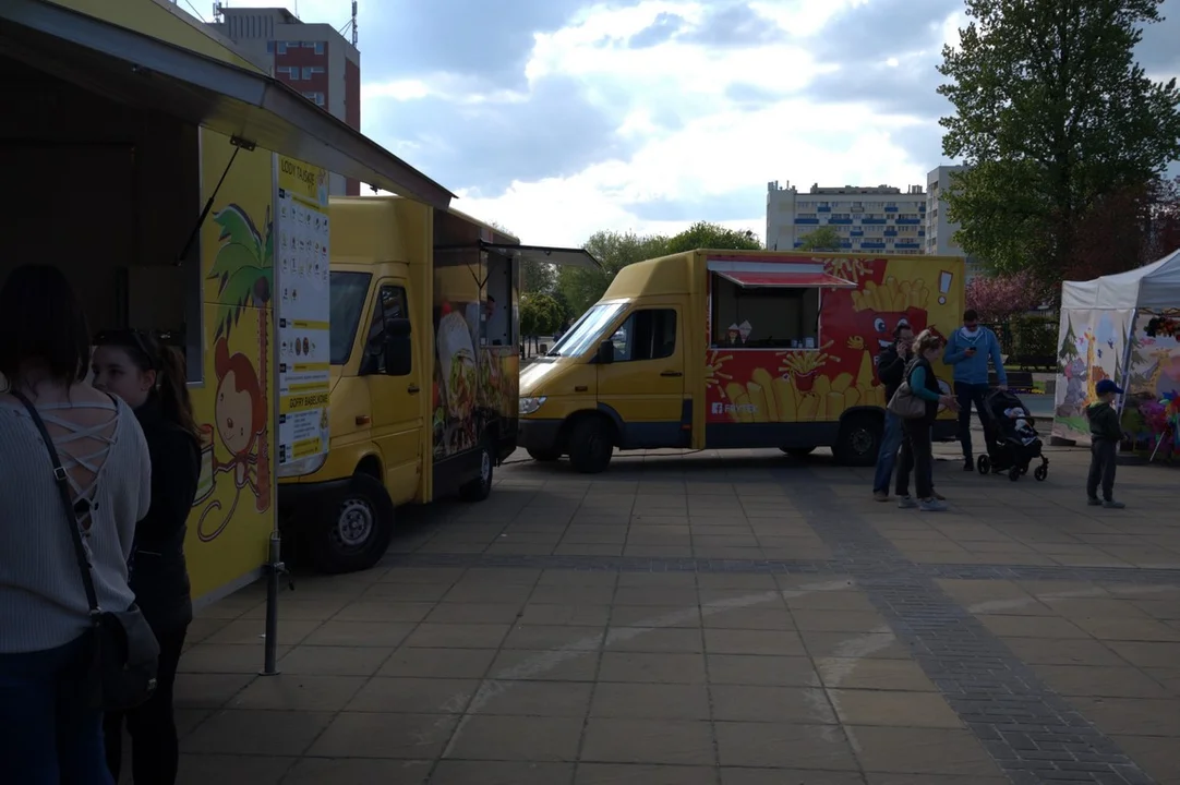 Zlot food trucków na Placu Chopina w Puławach