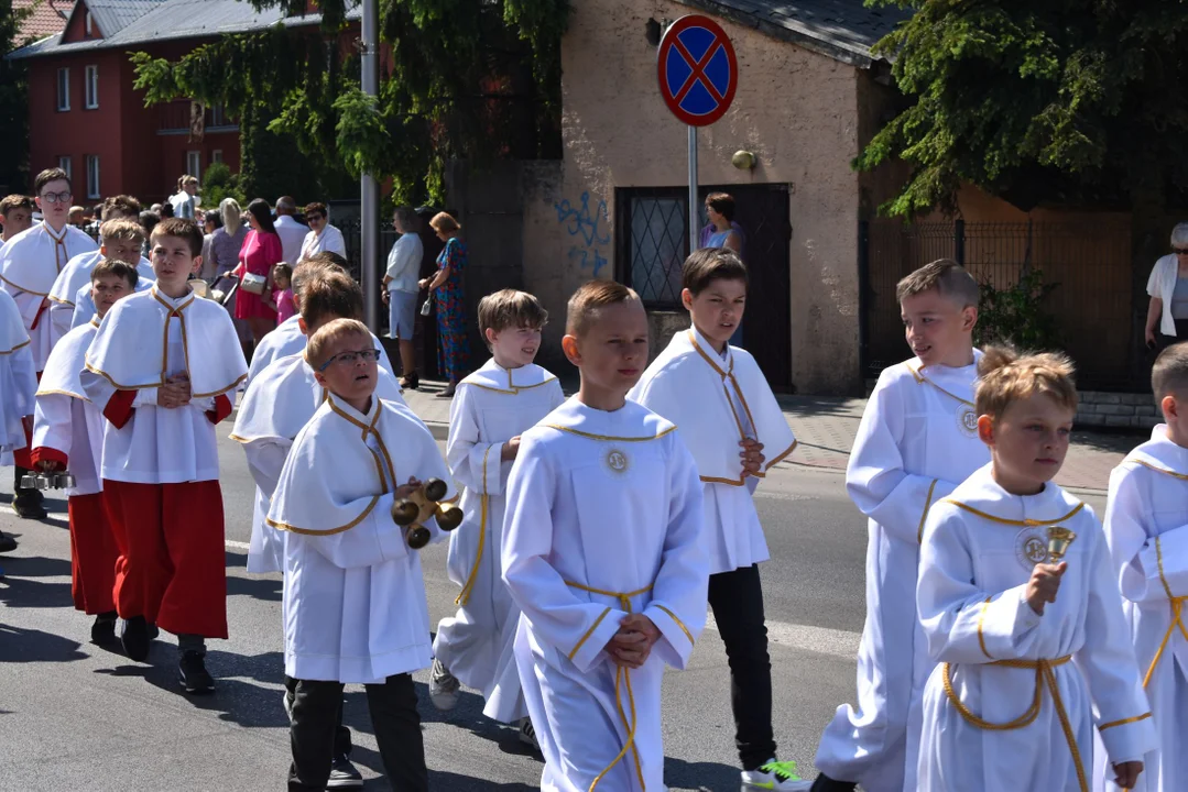 Święto Bożego Ciała w parafii Matki Kościoła w Łukowie