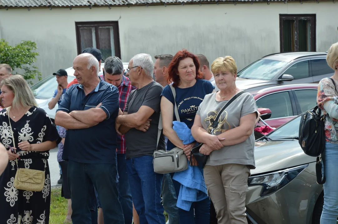 Wizyta wojewody lubelskiego i marszałka województwa lubelskiego w powiecie opolskim