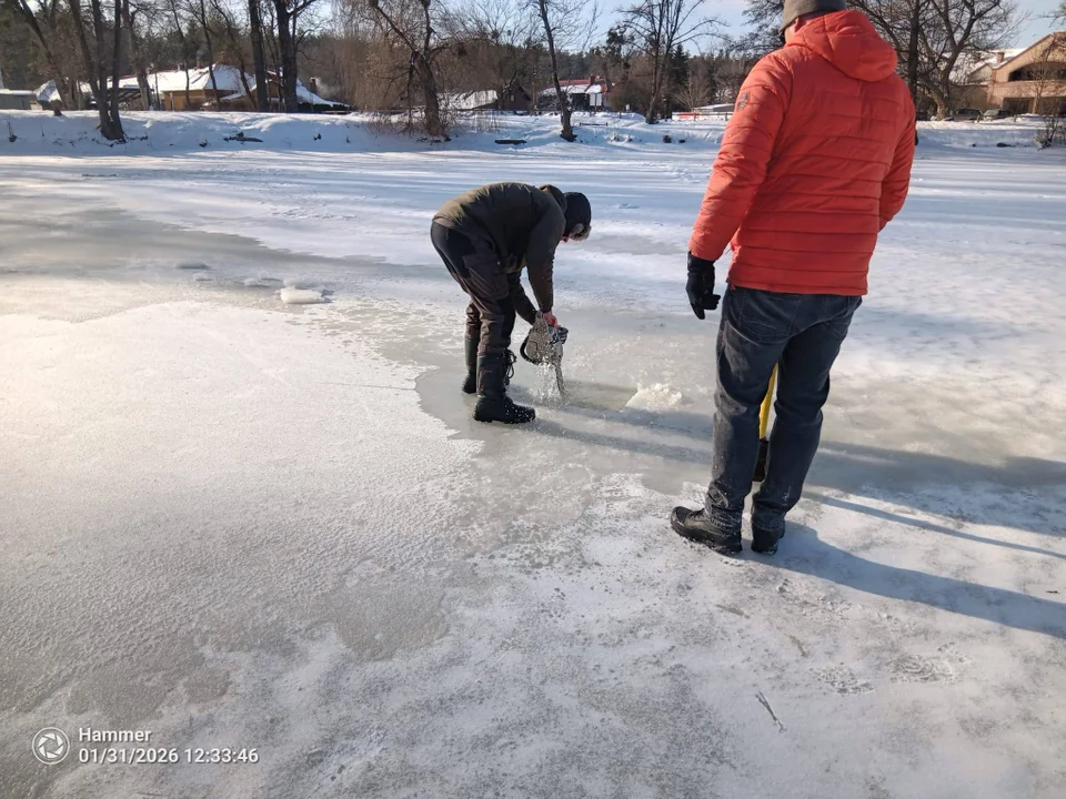 Wielka lodowa mobilizacja w Zwierzyńcu (foto) - Zdjęcie główne