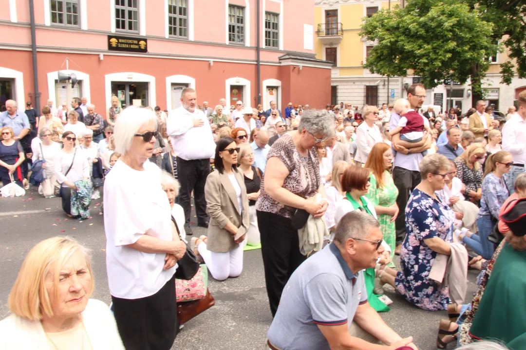 Procesja Bożego Ciała w archikatedrze lubelskiej