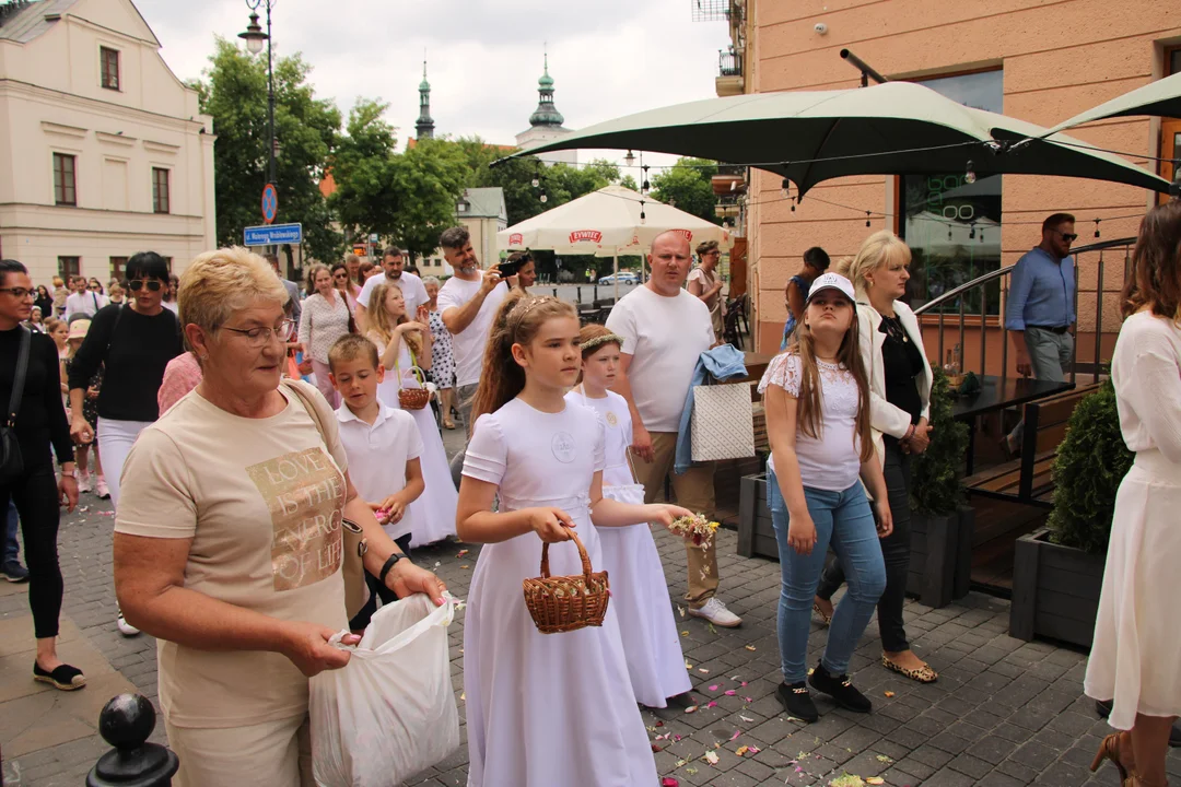 Procesja Bożego Ciała w archikatedrze lubelskiej