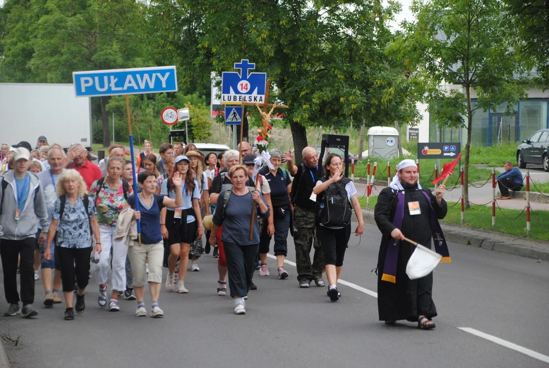 Pielgrzymi w Opolu Lubelskim