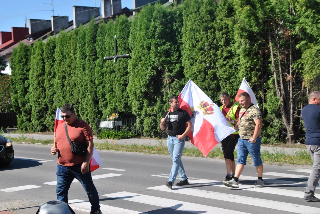 Protest rolników w Opolu Lubelskim