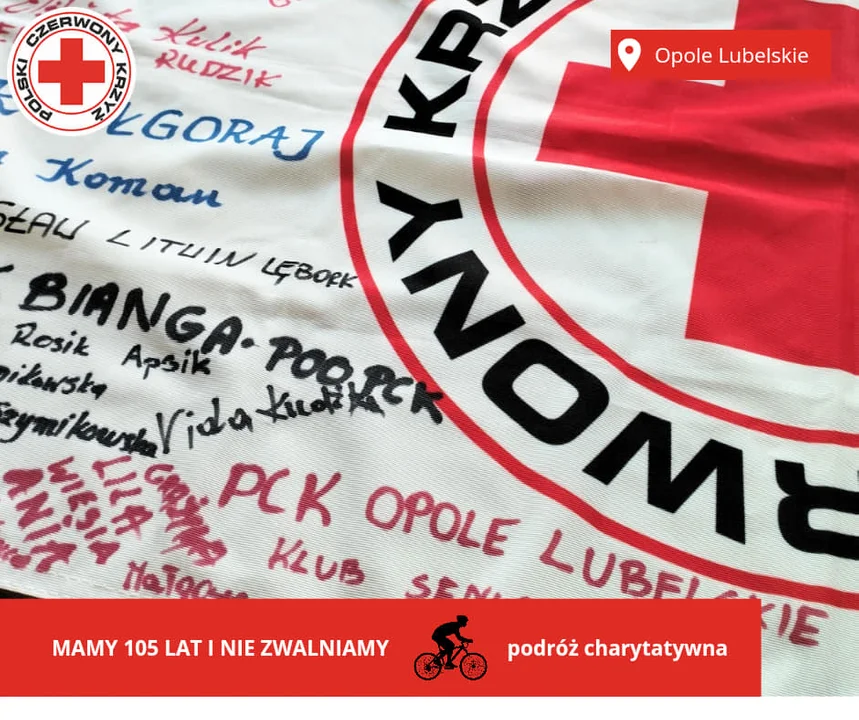 Opole Lubelskie:  Janusz Kobyłka w naszym PCK