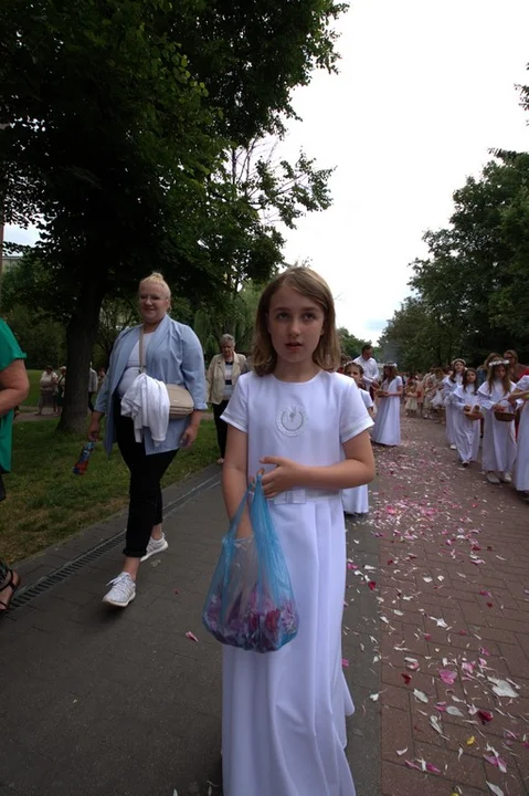 Procesja  Bożego Ciała w Puławach