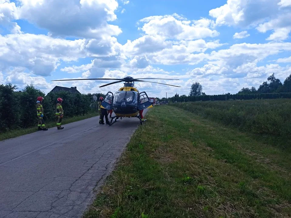 Gmina Wilków: Rowerzystka zderzyła się z MAN-em (ZDJĘCIA) - Zdjęcie główne