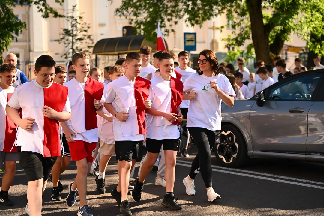 „XII Sztafeta Niepodległości” w Łukowie