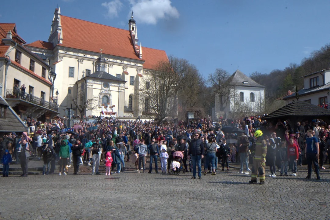 Strażacki lany poniedziałek w Kazimierzu Dolnym