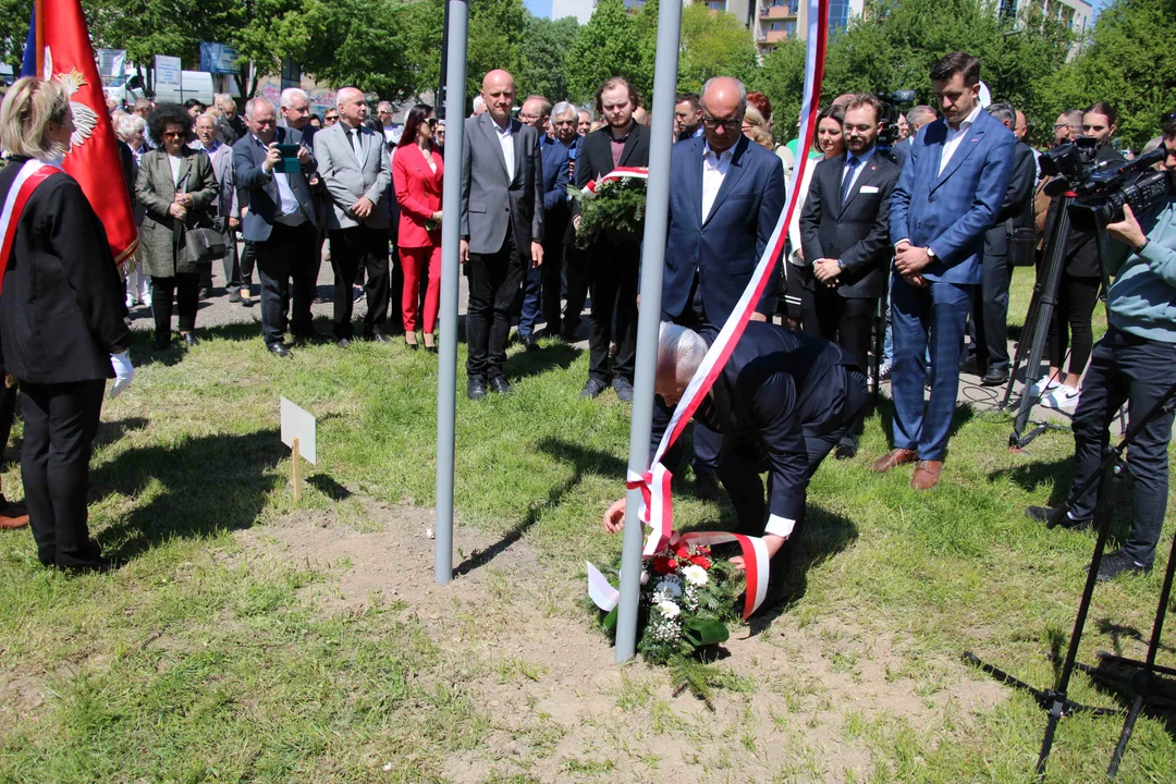 Otwarcie skweru im. Izabelli Sierakowskiej w Lublinie