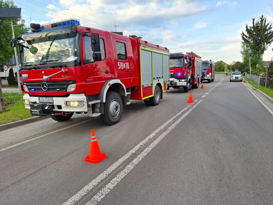 Wypadek nauki jazdy Tchórzew