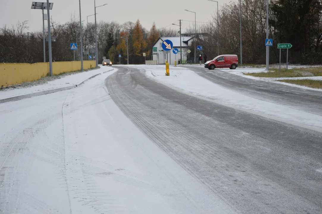 Zima w powiecie opolskim