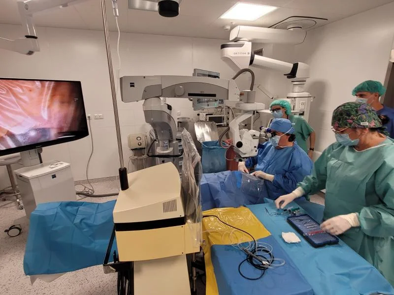 Lublin: Ultranowoczesny blok operacyjny działa już "na pełnych obrotach". Na początek 8 zabiegów zaćmy