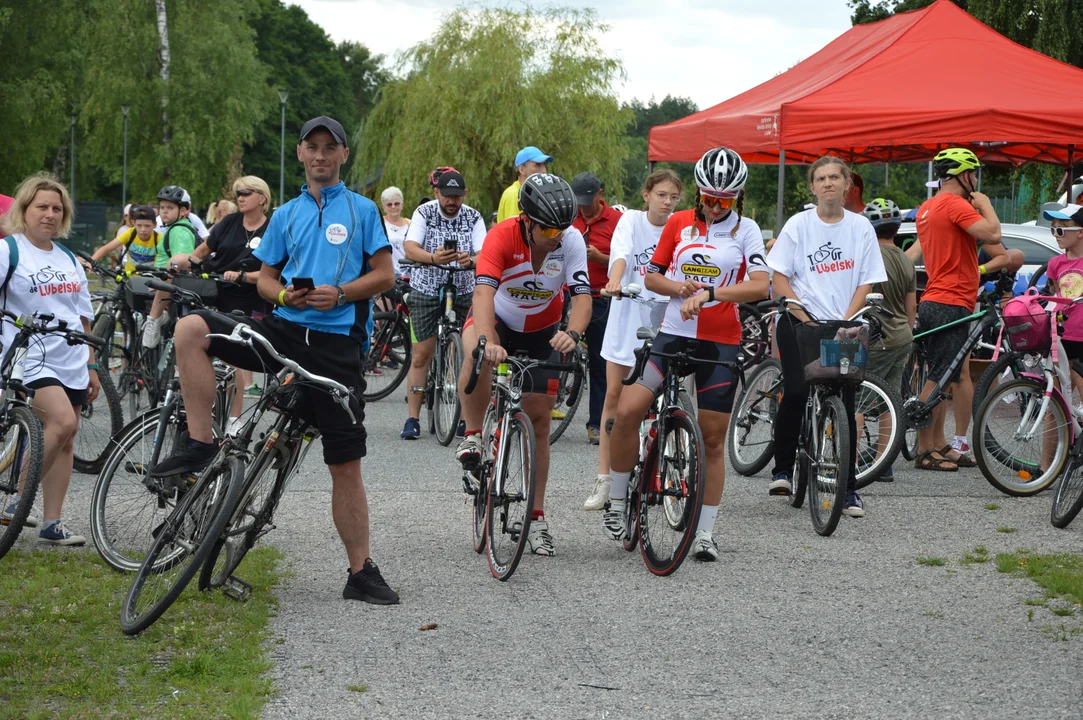 Rajd rowerowy Tour de Lubelskie w Poniatowej