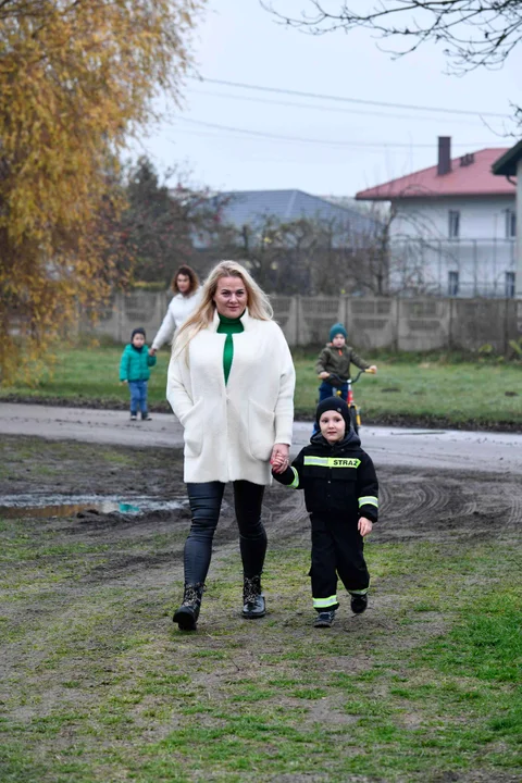 Zarzec Łukowski Msza Św. w intencji zmarłych strażaków z gminy Łuków